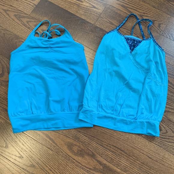 Ivivva Other - Lot of 2 turquoise Ivivva Girls tops size 10